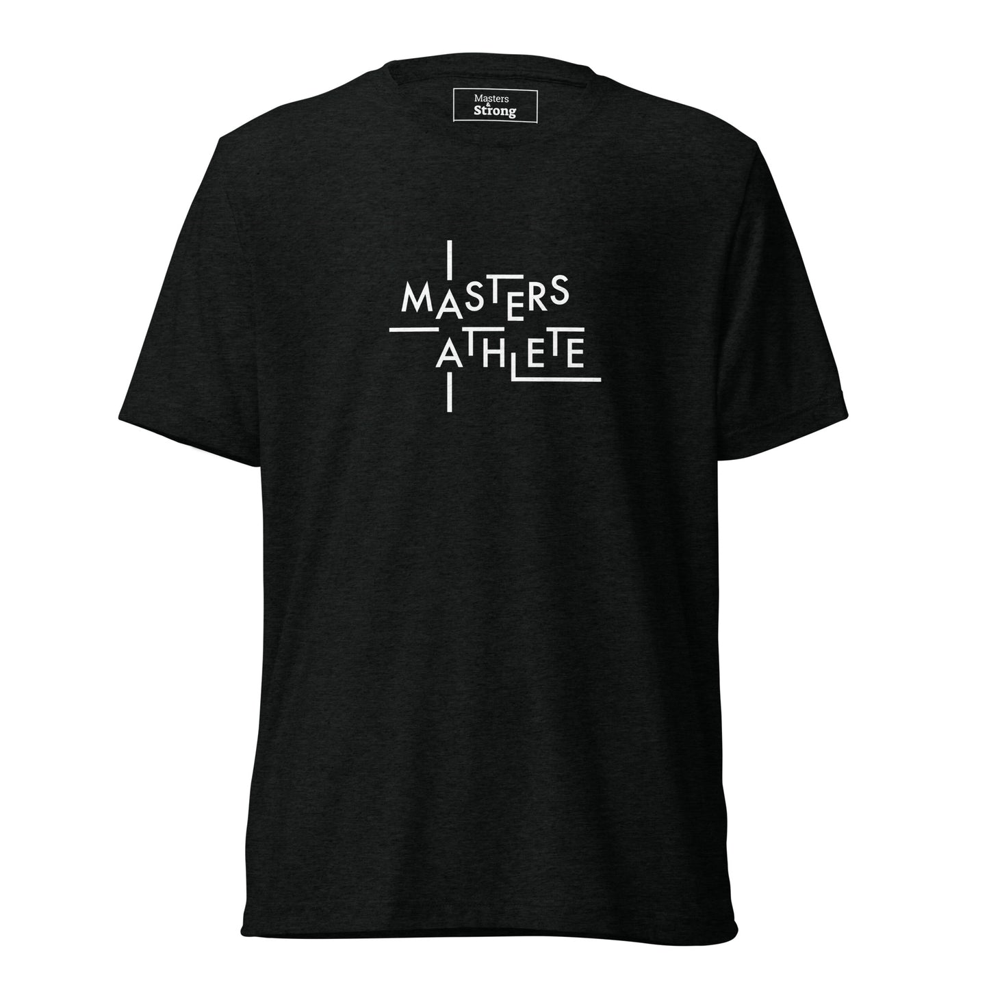 I Am Masters Athlete maze tee