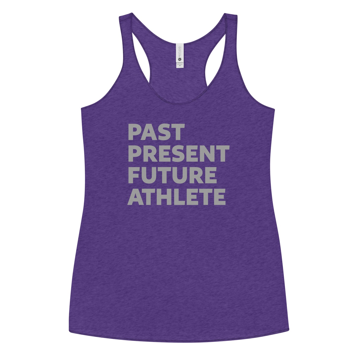 Past Present Future Athlete Racerback Tank