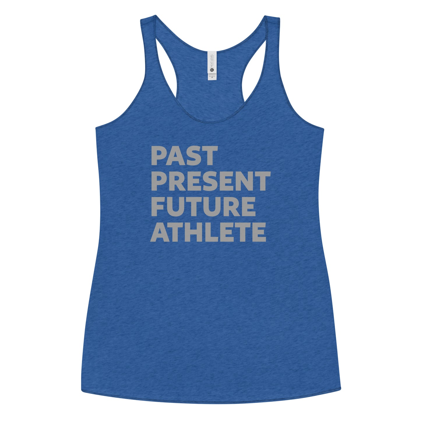 Past Present Future Athlete Racerback Tank