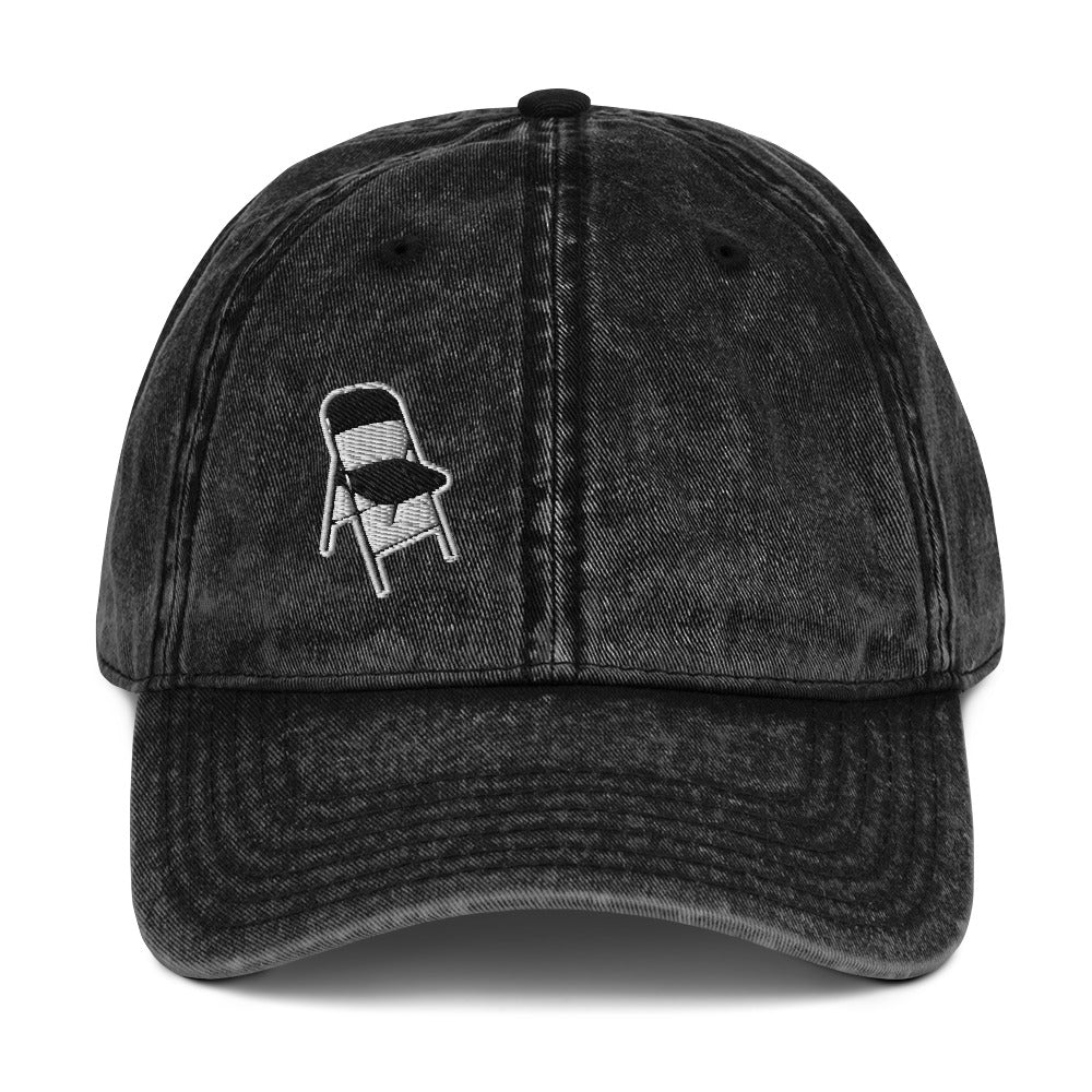 Folding Chair distressed hat