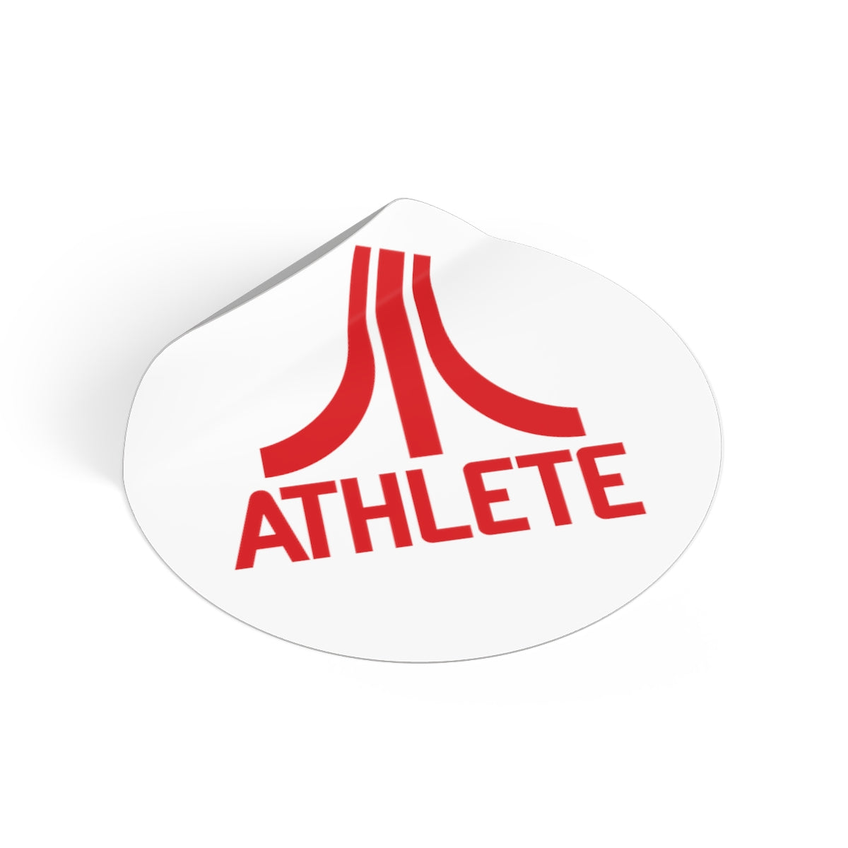 Retro Athlete sticker