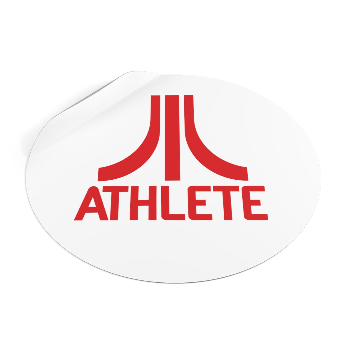 Retro Athlete sticker